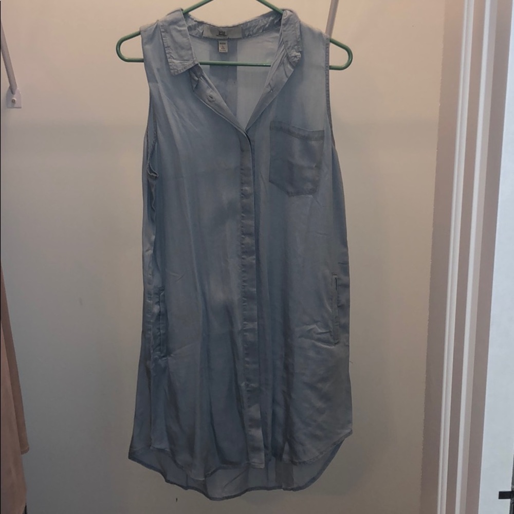 Denim T-shirt Dress